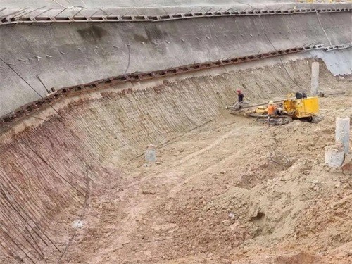 前郭基坑边坡加固